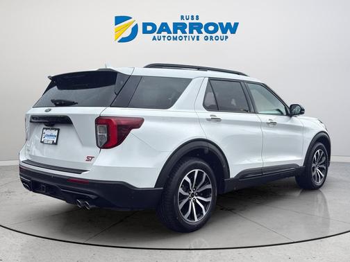 White Metallic 2021 Ford Explorer ST
