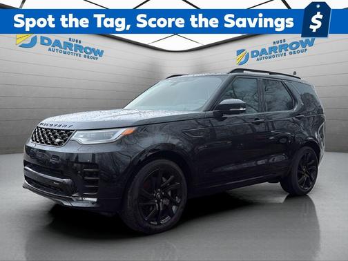 Santorini Black 2023 Land Rover Discovery P300 S R-Dynamic