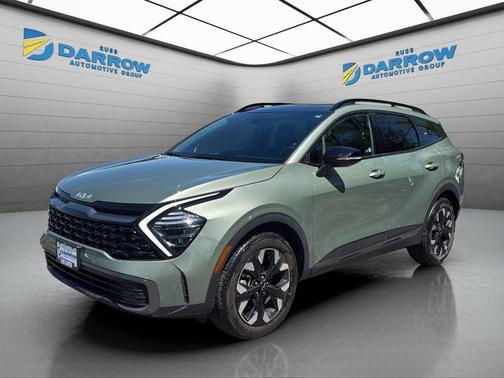 Jungle Green 2024 Kia Sportage X-Line
