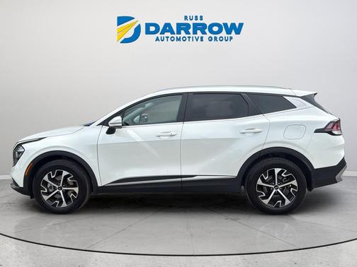 Snow White Pearl 2023 Kia Sportage Hybrid EX