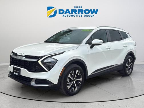 Snow White Pearl 2023 Kia Sportage Hybrid EX