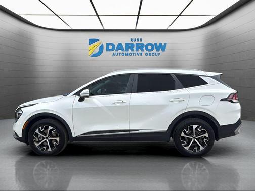 Snow White Pearl 2023 Kia Sportage Hybrid EX