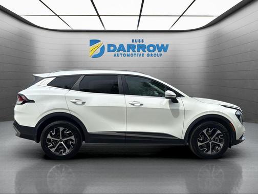 Snow White Pearl 2023 Kia Sportage Hybrid EX