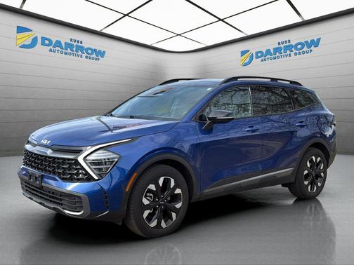 Sapphire Blue 2024 Kia Sportage X-Line