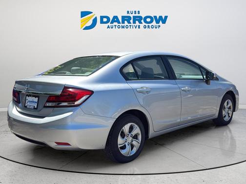 Modern Steel Metallic 2015 Honda Civic LX
