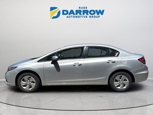 Modern Steel Metallic 2015 Honda Civic LX