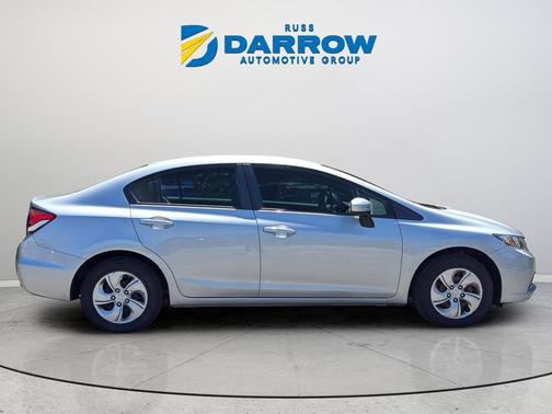 Modern Steel Metallic 2015 Honda Civic LX