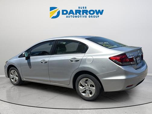 Modern Steel Metallic 2015 Honda Civic LX