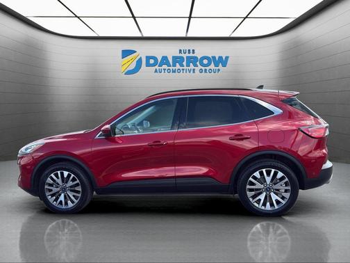 Red 2021 Ford Escape Titanium