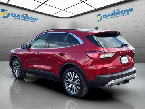 Red 2021 Ford Escape Titanium