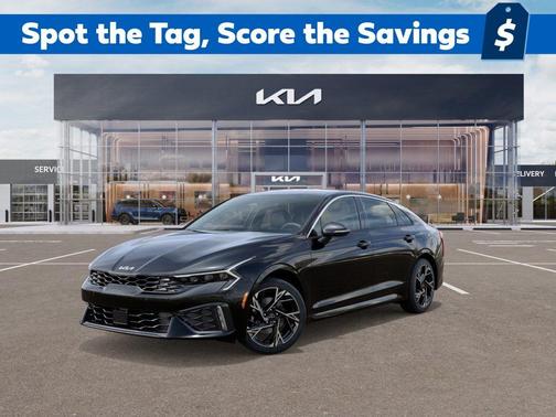 Aurora Black Pearl 2026 Kia K5 GT-Line