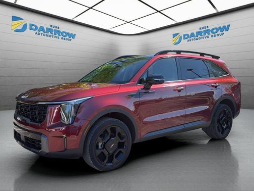 Red 2024 Kia Sorento X-Line EX