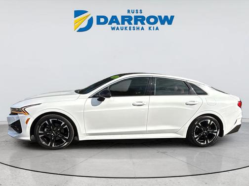 Glacial White Pearl 2022 Kia K5 GT-Line