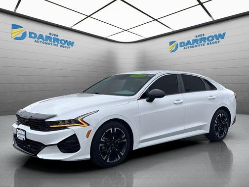 Glacial White Pearl 2021 Kia K5 GT-Line