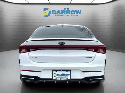 Glacial White Pearl 2021 Kia K5 GT-Line