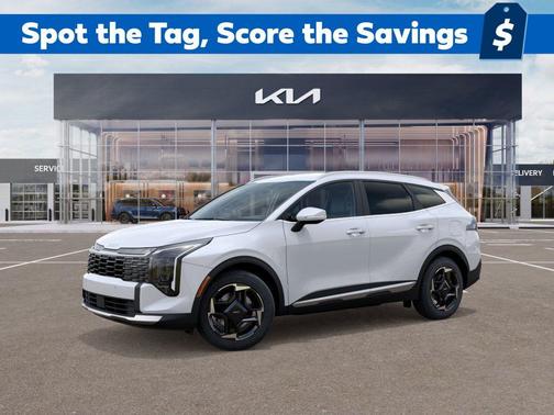 Snow White Pearl 2026 Kia Sportage Hybrid EX