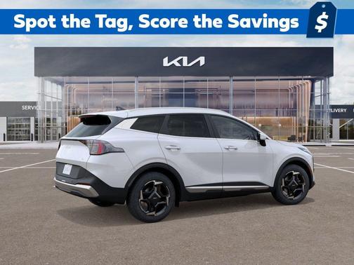 Snow White Pearl 2026 Kia Sportage Hybrid EX