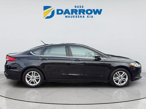 Shadow Black 2018 Ford Fusion SE