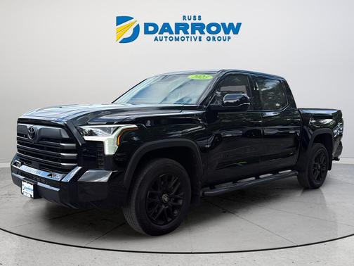 Midnight Black Metallic 2025 Toyota Tundra Limited