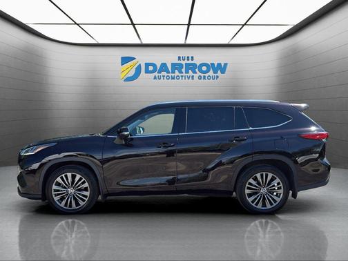 Opulent Amber 2021 Toyota Highlander Platinum