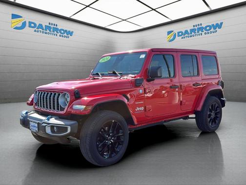 Firecracker Red Clearcoat 2024 Jeep Wrangler 4xe Sahara