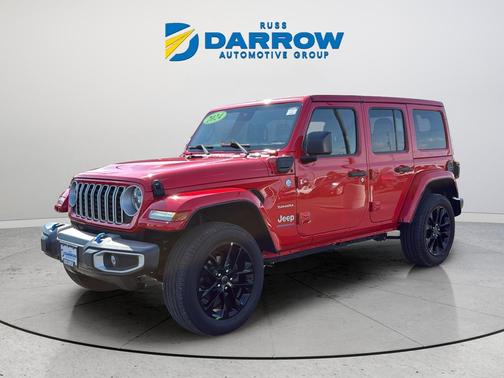 Firecracker Red Clearcoat 2024 Jeep Wrangler 4xe Sahara