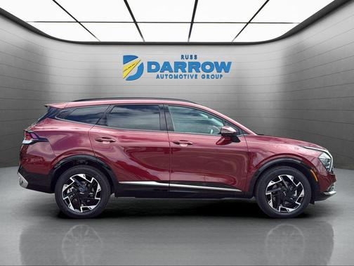 Red 2025 Kia Sportage SX-Prestige