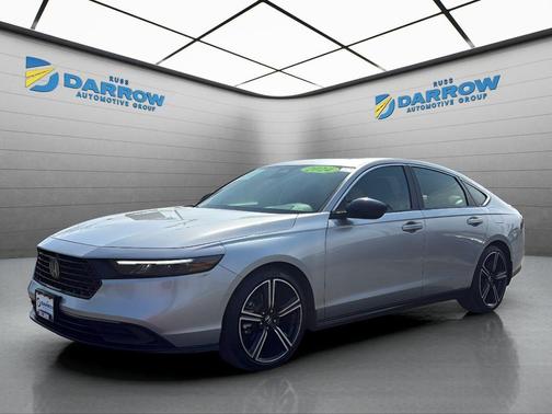Silver 2024 Honda Accord Hybrid Sport