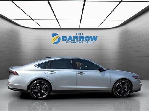 Silver 2024 Honda Accord Hybrid Sport