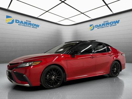 Midnight Black Metallic 2023 Toyota Camry XSE V6