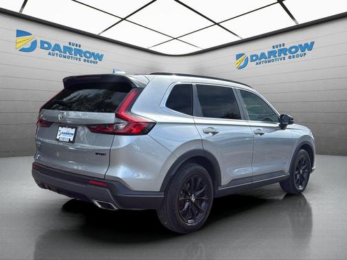 Lunar Silver Metallic 2024 Honda CR-V Hybrid Sport