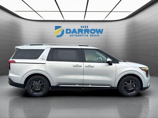 Ivory Silver 2026 Kia Carnival Hybrid SX