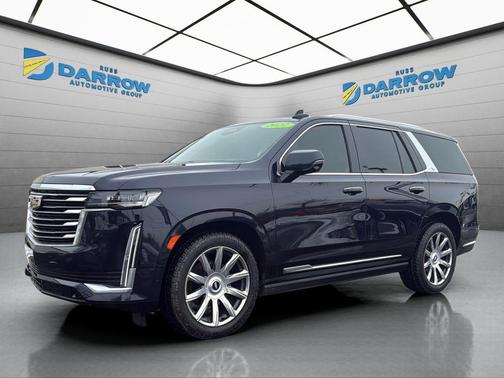Dark Moon Blue Metallic 2022 Cadillac Escalade Premium Luxury Platinum