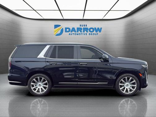 Dark Moon Blue Metallic 2022 Cadillac Escalade Premium Luxury Platinum