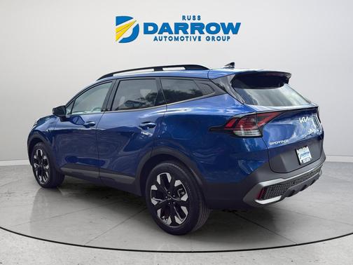 Sapphire Blue 2023 Kia Sportage X-Line