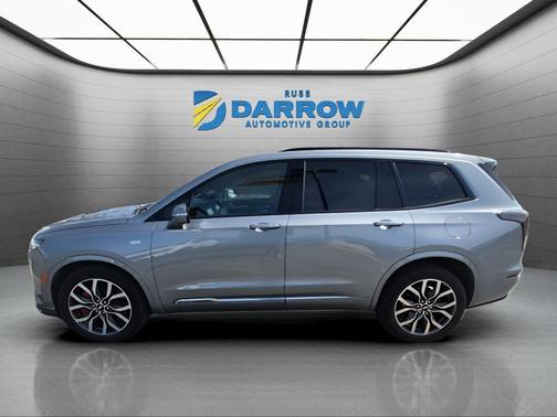 Silver 2024 Cadillac XT6 Sport AWD
