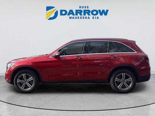 Red 2021 Mercedes-Benz GLC 300 Base 4MATIC