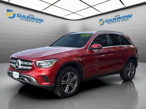 Red 2021 Mercedes-Benz GLC 300 Base 4MATIC