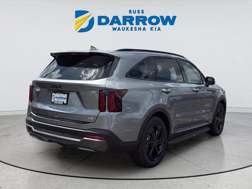 Steel Gray 2026 Kia Sorento Hybrid X-LINE SX PRESTIGE