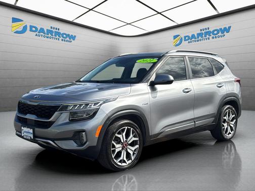 Steel Gray 2021 Kia Seltos SX