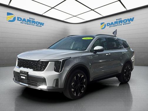 Wolf Gray 2025 Kia Sorento EX