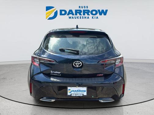 Galactic Aqua 2019 Toyota Corolla Hatchback XSE