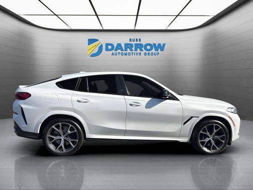 Mineral White Metallic 2024 BMW X6 M60i