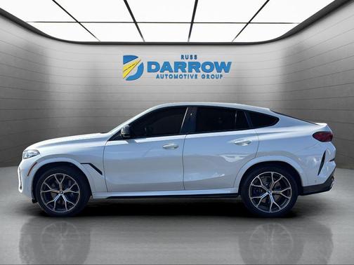 Mineral White Metallic 2024 BMW X6 M60i