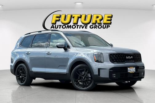 Silver 2024 Kia Telluride SX-Prestige X-Line