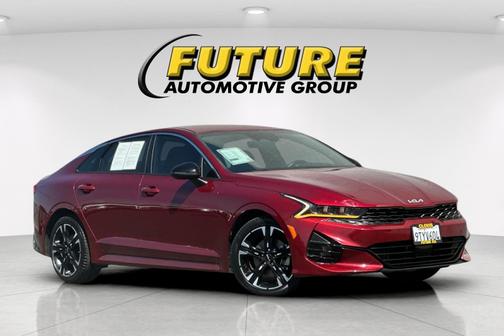 Passion Red 2024 Kia K5 GT-Line