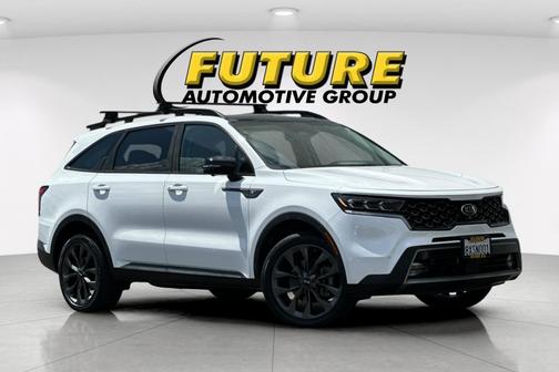 White Pearl 2021 Kia Sorento SX Prestige X-Line