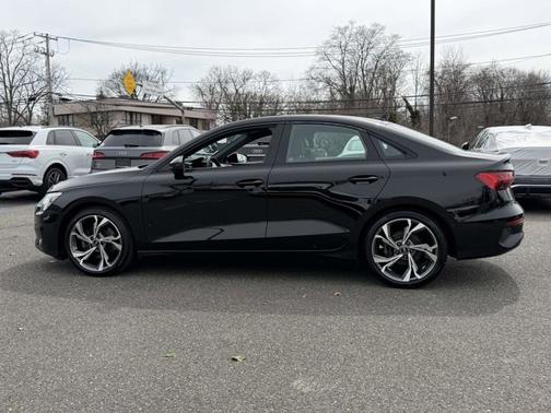 Brilliant Black 2023 Audi A3 Premium