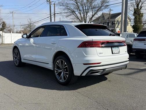 Glacier White 2023 Audi Q8 Premium Plus