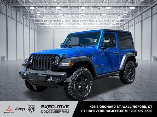 Hydro Blue Pearlcoat 2023 Jeep Wrangler Willys